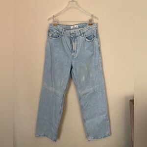 Abercrombie & Fitch The 90s Relaxed Jean High Rise Womens